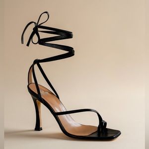 NEW Brother Vellies Bike Strappy Tassel High Heel Sandals, Made in Italy $495